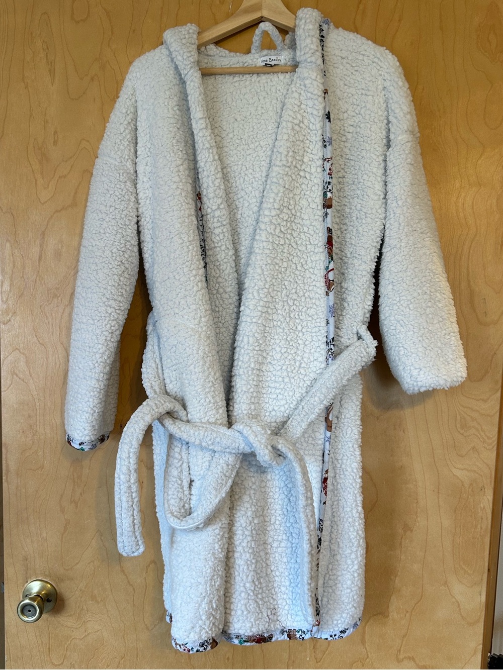 Cozy Sherpa Hooded Robe